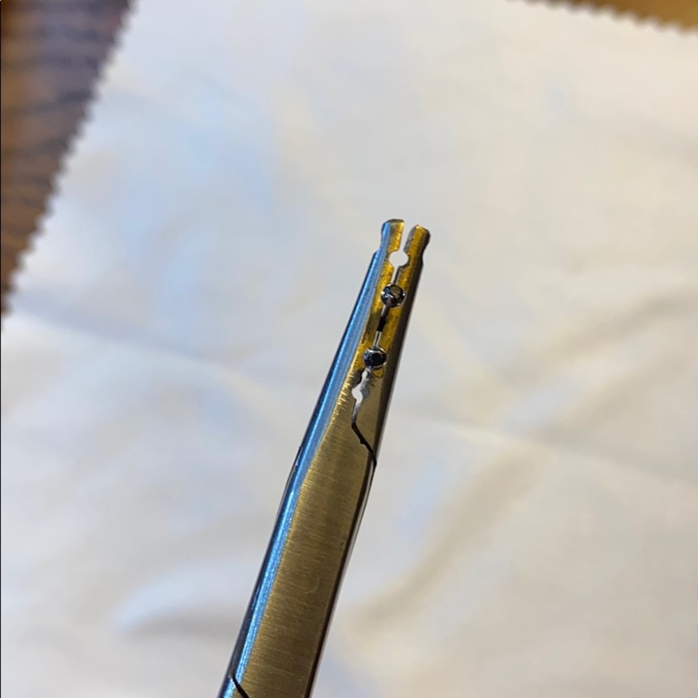 2mm black cz Anatometal